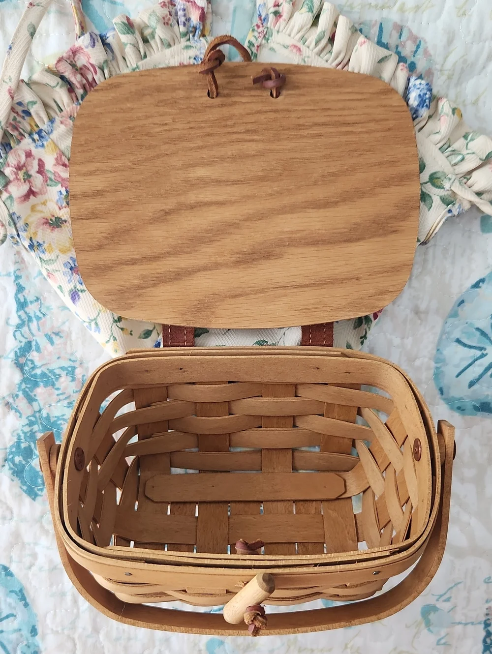 Longaburger Basket Purse Set